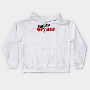 Broadwaysted! Podcast Logo (No Border) Kids Hoodie